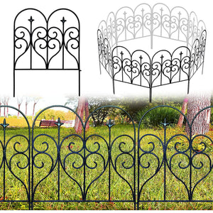 Garden Fence, Arched Butterfly Rustproof Animal Barrier