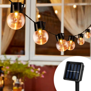 Solar  Vintage String Lights