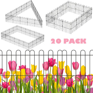 20 Pack Metal Animal Barrier