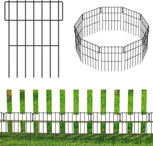 Decorative Garden Fence - 25-Pack