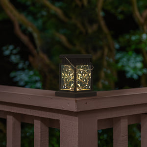Solar Hanging Lantern, 8 Pack Candle & Stars Effect Light with Stakes for Garden,Patio,Yard, Deck