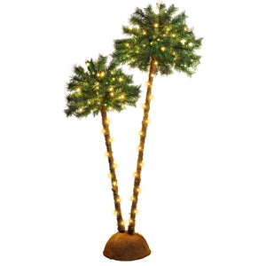 Christmas Palm Tree Lights Set of 2
