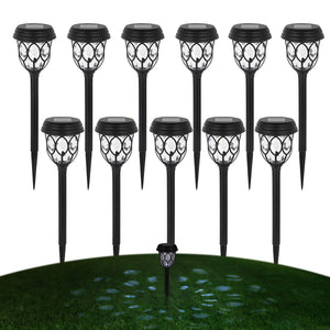 6 Pack Solar Honeycomb  Pathway Lights