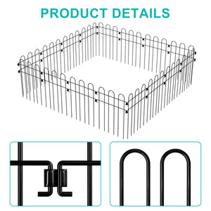 10-Pack Garden Fence