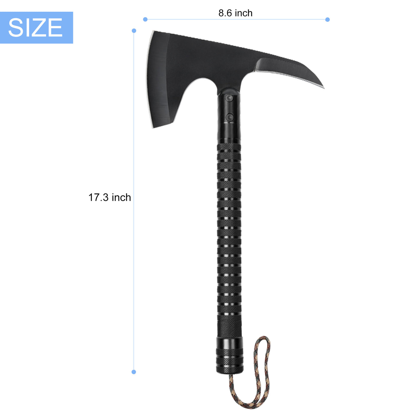 CRKT Chogan T-Hawk 2720 tactische bijl, Ryan Johnson design | Voordelig CRKT Chogan T-Hawk 2720 tactische bijl, Ryan Johnson design | Voordelig