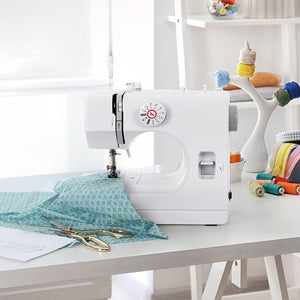 Mini Sewing Machine with 12 Built-In Stitches