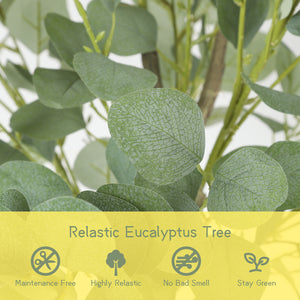 Artificial Eucalyptus Tree