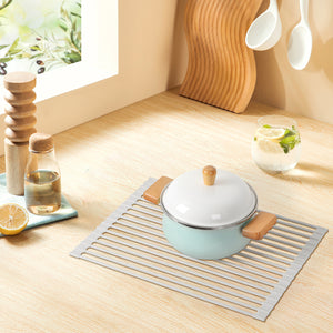 Fold-able Kitchen Drying Mat