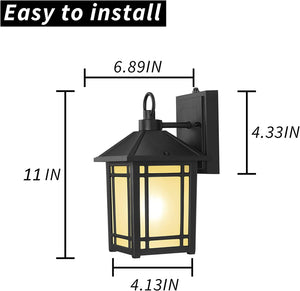 Solar Motion Sensor Wall Lights