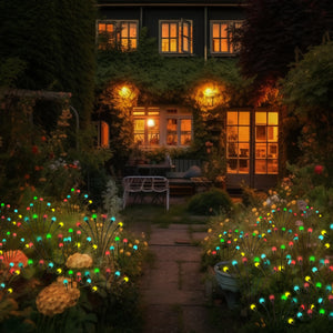 4-Pack Solar Firefly Lights